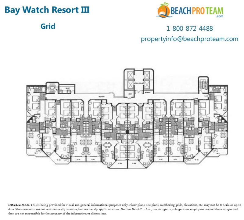 Bay Watch Resort III Site Plan - Phase III